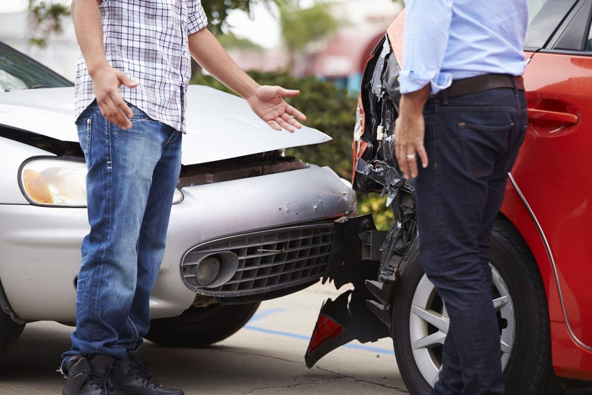 Arguing after accident with uninsured motorist