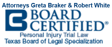 Board Certified, Personal Injury Trial Law, Texas Board of Legal Specialization